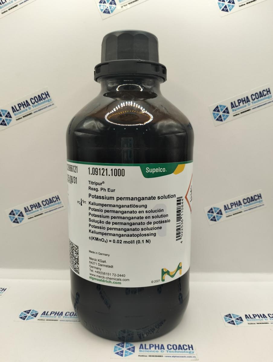 Hóa chất Potassium permanganate solution c(KMnO4) 0,02 mol/l (0,1 N) Titripur Reag, Ph Eur